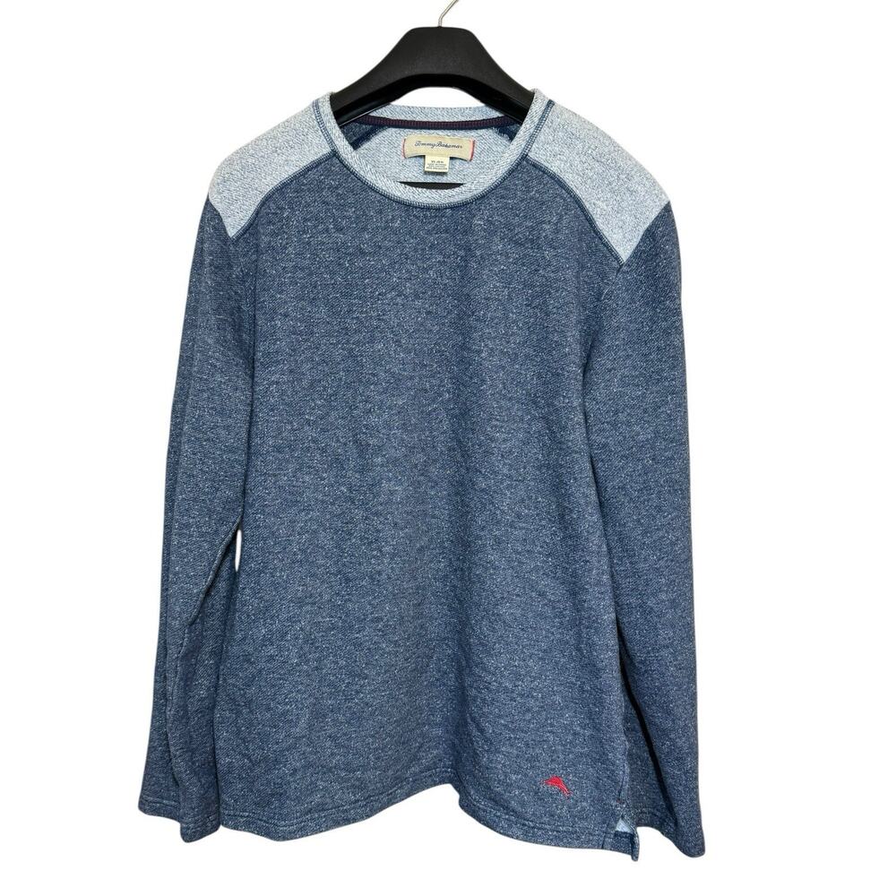 Tommy Bahama Men's Gray Crew Neck Pullover Sweatshirt Lounge Size XL